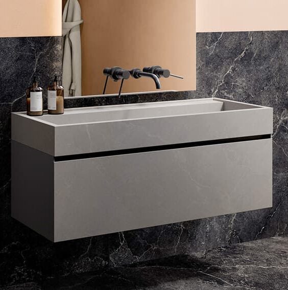 lastre gress porcellanato per bagno e cucina Pavimenti Arredo Bagno 4 Emme