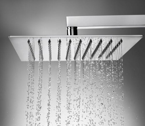 mobili bagno ad avella soffione doccia quadrato cromato 4 emme