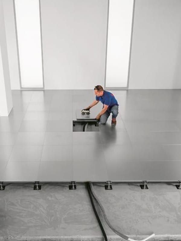 vendita pavimenti e rivestimenti avella pavimento sopraelevato grigio 4 emme