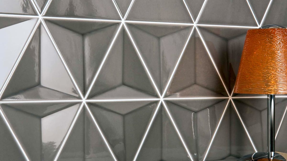 vendita pavimenti e rivestimenti avella rivestimento 3d triangoli grigi 4 emme