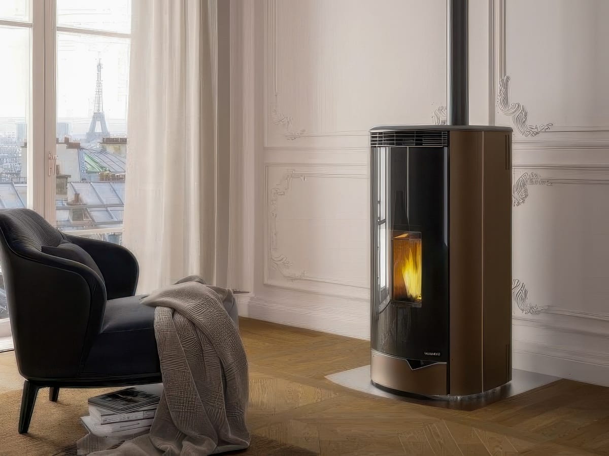 vendita stufe a pellet e camini ad avella stufa bianca slim