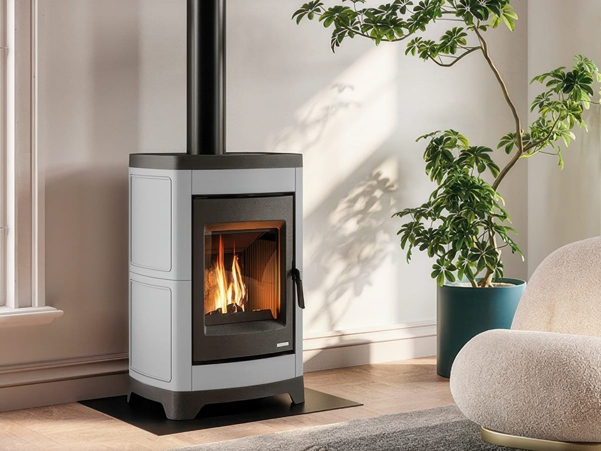 vendita stufe a pellet e camini ad avella stufa legna ghisa nera