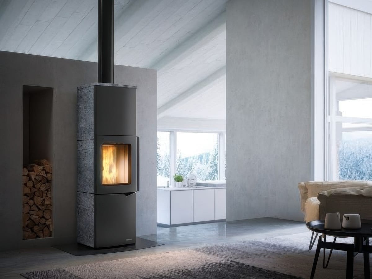 vendita stufe a pellet e camini ad avella stufa legna maiolica verde