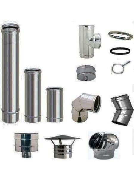 vendita stufe a pellet e camini ad avella tubi e accessori in acciaio